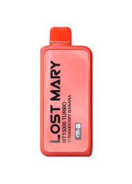 Strawberry Banana Lost Mary MT15000 TURBO Disposable Vape