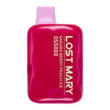 Sakura Berry Peach Ice Lost Mary OS5000 Disposable Vape