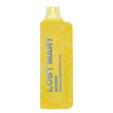 Banana Raspberry Ice Lost Mary MO5000 Disposable Vape